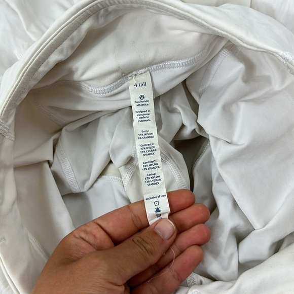 Lululemon Pace Setter Skirt White - Picture 5 of 6